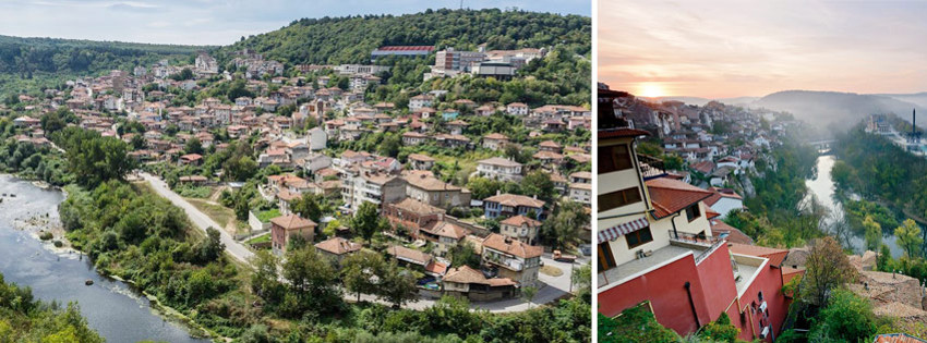 Veliko Tırnova'nın tabloya benzeyen güzelliği...
