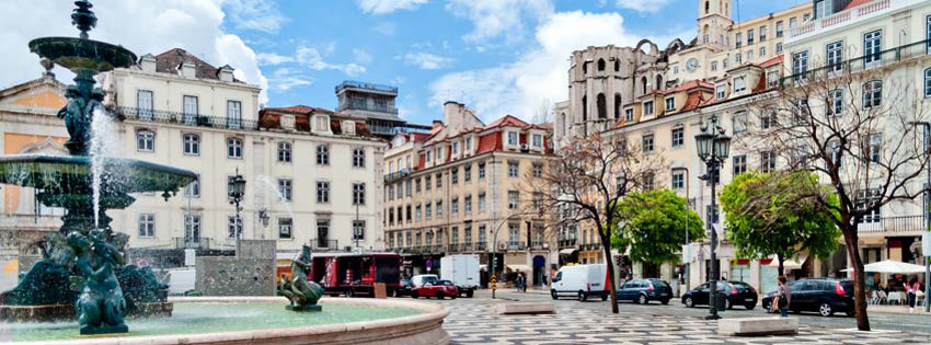 Baixa Bölgesi ve Rossio Meydanı, Lizbon