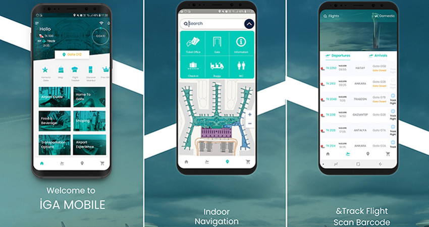 IGA Mobile ile uçuşunuzun yönetimi sizde