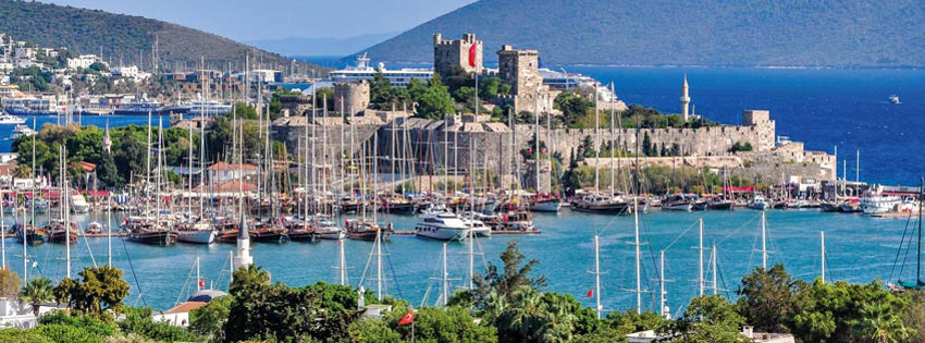 Bodrum Kalesi'ne Bakış 